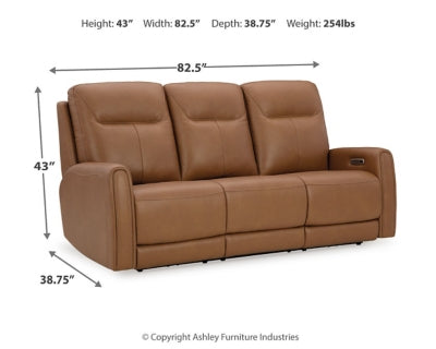 Sofá reclinable eléctrico Tryanny