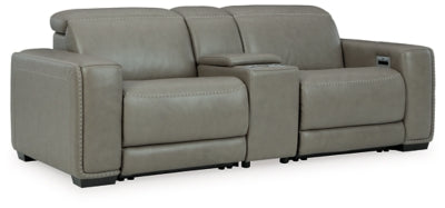 Loveseat seccional reclinable eléctrico de 3 piezas Correze
