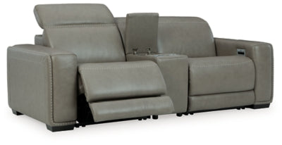 Loveseat seccional reclinable eléctrico de 3 piezas Correze