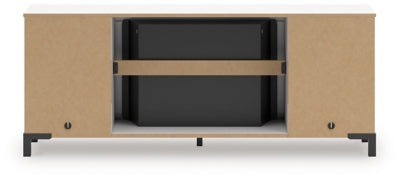 Mueble para TV Brollevi de 60" con chimenea eléctrica