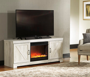 Mueble de TV Bellaby de 63" con chimenea