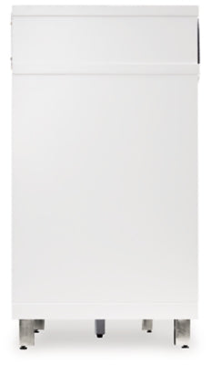 Mueble para TV Gardoni de 72" con chimenea eléctrica