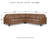 Baskove 3-Piece Sectional
