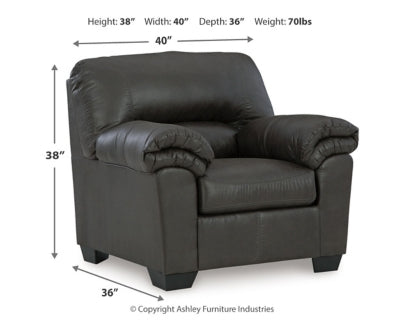 Bladen Chair and Ottoman