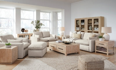Refined Sofa, Loveseat, Oversized Chair and Ottoman