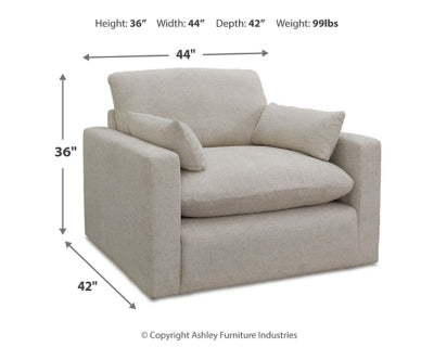 Refined Sofa, Loveseat, Oversized Chair and Ottoman