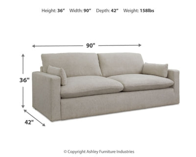 Refined Sofa and Loveseat