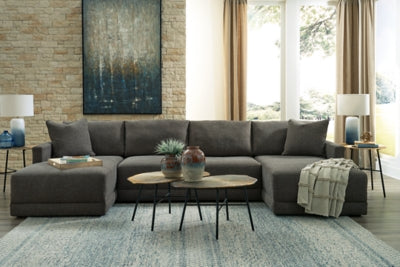 Evey 4-Piece Sectional with Chaise