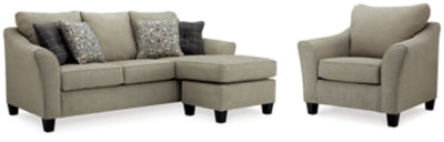 Sofá chaise longue y silla Kestrel