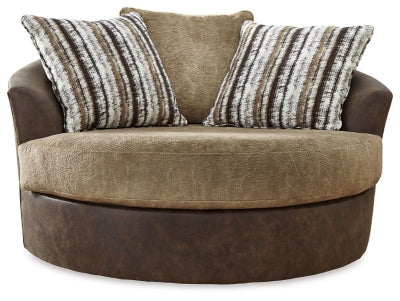 Silla giratoria decorativa extragrande Alesbury