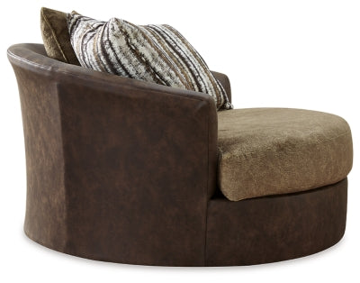 Silla giratoria decorativa extragrande Alesbury