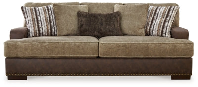 Sofá, loveseat, sillón extragrande y otomana Alesbury