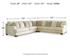 Seccional de 3 piezas Rawcliffe