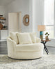 Sillón giratorio extragrande Lindyn