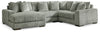 Lindyn 4-Piece Sectionals with Chair