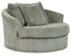 Lindyn Super Chaise con silla giratoria extragrande