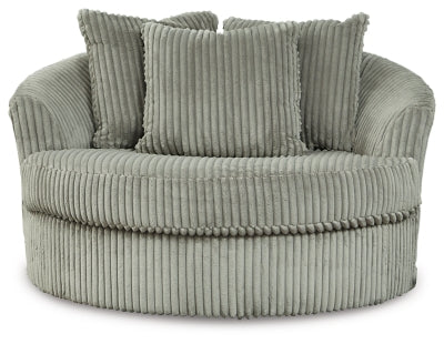 Sillón giratorio extragrande Lindyn
