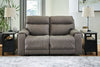 Loveseat seccional reclinable eléctrico de 2 piezas Starbot