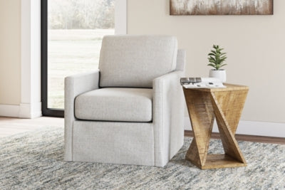 Nenana Next-Gen Nuvella Swivel Glider Accent Chair