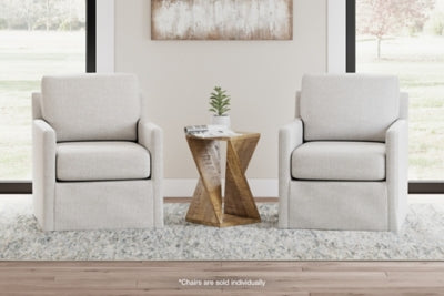 Nenana Next-Gen Nuvella Swivel Glider Accent Chair