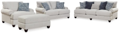 Sofá, loveseat, sillón extragrande y otomana Avocet