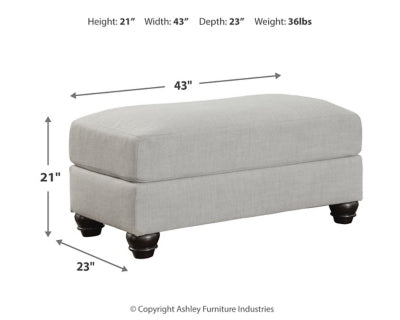 Sofá, loveseat, sillón extragrande y otomana Avocet