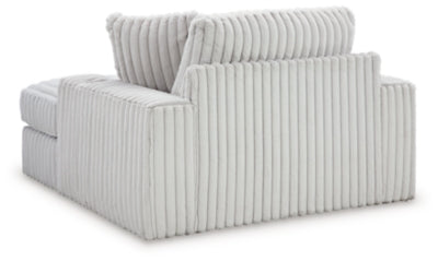 Estupendo sofá seccional de 3 piezas y chaise longue de gran tamaño