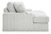 Estupendo sofá seccional de 3 piezas y chaise longue de gran tamaño