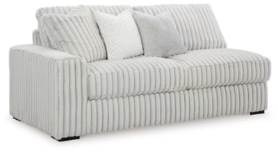 Estupendo sofá seccional de 3 piezas y chaise longue de gran tamaño