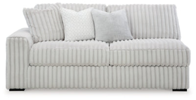 Estupendo sofá seccional de 3 piezas y chaise longue de gran tamaño
