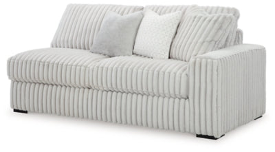 Estupendo sofá seccional de 3 piezas y chaise longue de gran tamaño