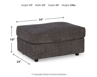 Cascilla Sofa, Loveseat, Chair and Ottoman