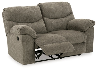 Sofá reclinable y loveseat Alphons
