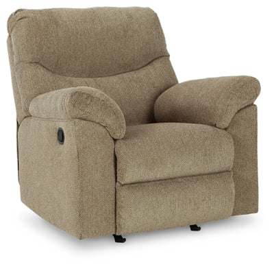 Sofá reclinable, loveseat y sillón reclinable Alphons