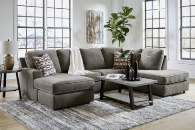 Seccional de dos piezas con chaise longue O'Phannon
