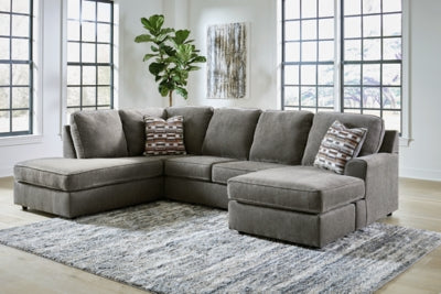 Seccional de dos piezas con chaise longue O'Phannon