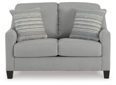 Sofá, loveseat, silla y otomana Adlai