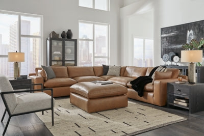 Emilia 5-Piece Sectional and Ottoman