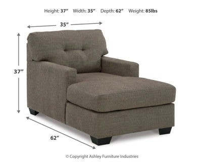 Sofá y chaise longue Mahoney