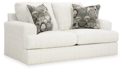 Karinne Loveseat, Oversized Chair and Accent Ottoman