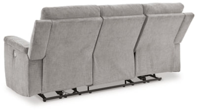 Sofá reclinable eléctrico, loveseat y sillón reclinable Barnsana