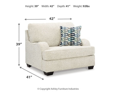 Brebryan Oversized Chair and Ottoman
