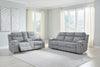 Buntington Reclining Sofa and Loveseat