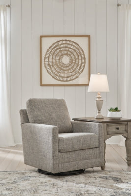 Sillón giratorio con acento deslizante Bralynn