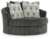 Silla giratoria decorativa extragrande Biddeford