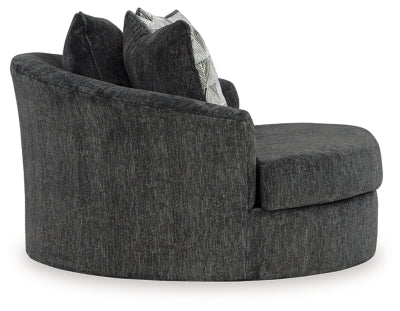 Silla giratoria decorativa extragrande Biddeford