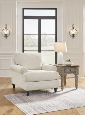 Sofá, loveseat, silla y otomana Valerani