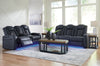 Sofá reclinable eléctrico, loveseat y sillón reclinable Fyne-Dyme