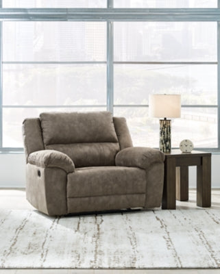 Loveseat reclinable y sillón reclinable extragrande Laresview