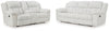 Frohn Reclining Sofa and Loveseat